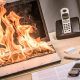 laptop fire