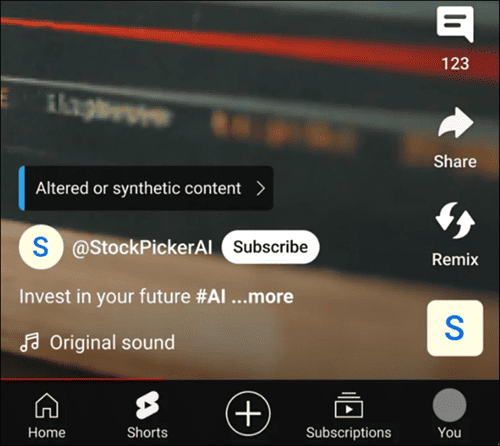 ai or synthetic content ai or synthetic content